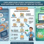 Cara Menyusun Logika Taksonomi Folder agar Karyawan Tidak Bingung Mencari File Bisnis