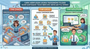 Cara Menyusun Logika Taksonomi Folder agar Karyawan Tidak Bingung Mencari File Bisnis