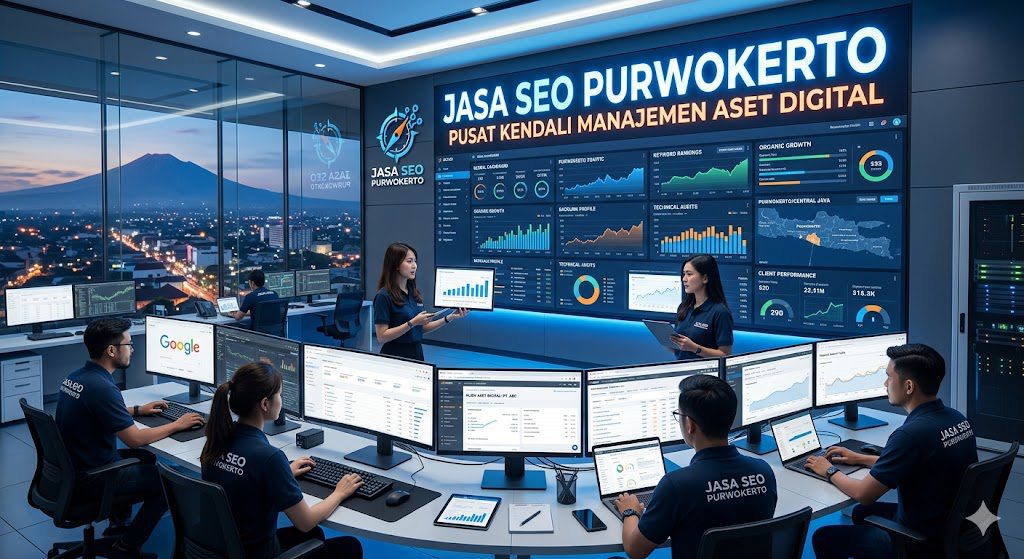Jasa SEO Purwokerto - Pusat Kendali Manajemen Aset Digital