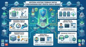  Kriteria Hosting Terbaik untuk Penyimpanan Aset Digital Skala Besa
