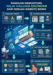 Panduan Menghitung Nilai Valuasi Ekonomi dari Sebuah Website Bisnis