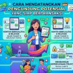 mendatangkan pengunjung potensial yang siap bertransaksi